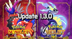 Pokemon Scarlet and Violet update 1.3.0