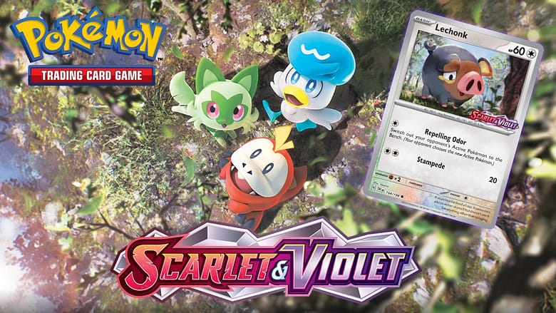 Pokemon TCG: Scarlet & Violet release day and how to get Lechonk