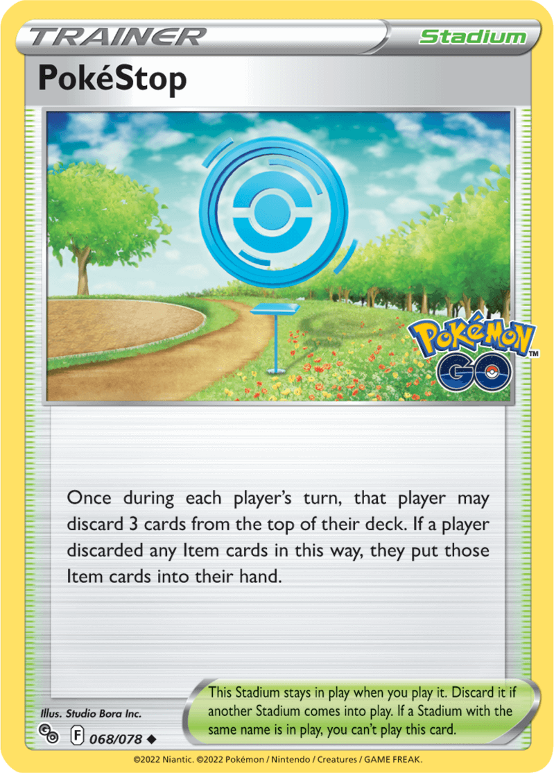 PokeStop - 068/078 - Pokemon GO TCG